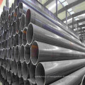 Venda de fábrica Q235 Pipes de aço de caixa sem costura Materiais de construção de metal S235JR Tubos de aço